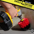 Outdoor Cleaning Supplies - Garden Scrubbing Tool - Patio Scrubbing Brush - Deck Cleaning - Bird Bath Cleaner - Garden