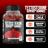 DORADO NUTRITION Testosterone Booster Gummies for Men: Premium Test Booster, 60 Count