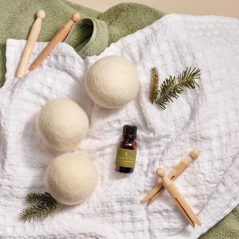 Thymes Frasier Fir Laundry Fragrance Oil for Dryer, Scented Laundry Supplies, 0.5 fl oz