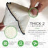 Whiffkitch Dishcloths & Towels for Kitchen, 9x9 Inches, Multi Color, 6 Pack, Durable Non-Scratch
