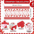 Set Chicingyou Crawfish Boil Party - Table Cover, Gloves & Bibs