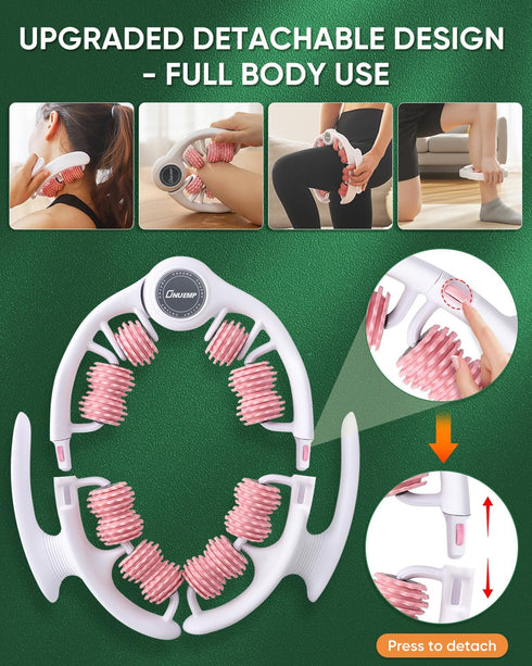 ONUEMP Cellulite Massager Roller, Cellulite Remover Muscle Roller, Fascia Massage Tool for Thigh, Leg, Waist
