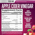 Vegan Apple Cider Vinegar Gummies 1000mg for Detox & Cleanse, ACV Gummy Vitamins B12 Supplement for Digestion Metabolism & Gut Health Support, Natural Apple Raspberry Flavor, Non-GMO - 60 Count