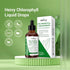 Heivy Chlorophyll Liquid Drops: Internal Deodorizer, Detox & Cleanse, 100% Natural, 2 fl oz (60ml)