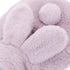 VICASKY Hot Water Pouch with Plush Rabbit Cover, Compact Portable Hot Water Bottle, PVC Explosion-Proof Relief Bag