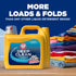 HAMMER 150 Oz, 100 ARM & Plus OxiClean Max Force Deep Clean Stain Formula Liquid Laundry Detergent, Sparkling Clean