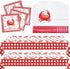 Chicingyou Crawfish Boil Decorations with Plastic Table Cover Disposable Gloves and Lobster