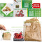 Zipper Bags Variety Pack, 50 Gallon Bags, 50 Quart Bags, 100 Sandwich Snack Bags, Total 200 Bags