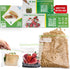 Zipper Bags Variety Pack, 50 Gallon Bags, 50 Quart Bags, 100 Sandwich Snack Bags, Total 200 Bags