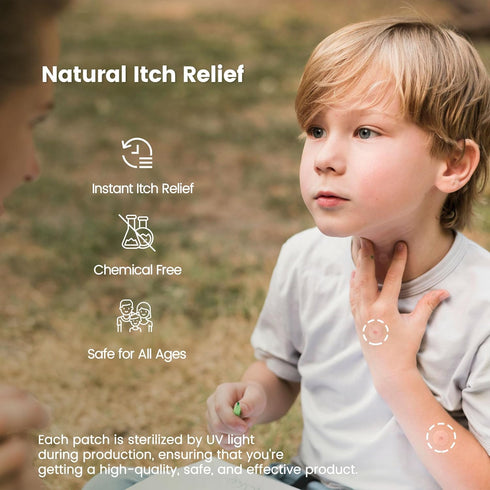 Itch Relief Patches, Reduces Itch & Swell, Essential Travel Gift for Family and Friends