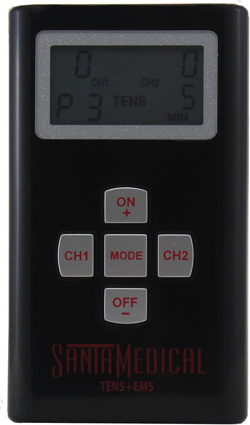 Santamedical Dual Channel Electrotherapy TENS Unit/EMS Unit Pain Relief Device