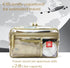Rough Enough Clear Toiletry Bag for Traveling Women, Large Stiff Makeup Cosmetic Organizer for Travel Size Toiletries