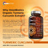 Organic Turmeric Curcumin Extract Supplement 1500mg with BioPerine, 120 Vegetarian Capsules
