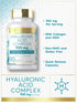 Carlyle Hyaluronic Acid 900mg with Collagen | 90 Capsules | Hydrolyzed Collagen Complex, MSM | Non-GMO, Gluten Free