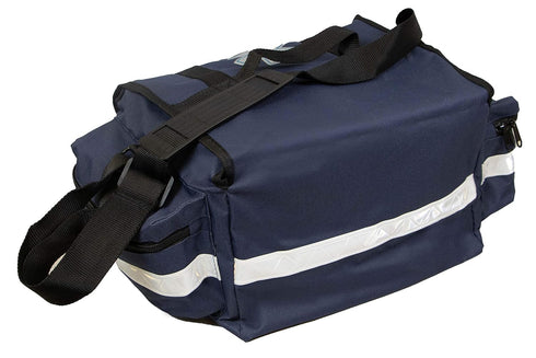 KB-RO74-B 17" 9" 7", Primacare First Responder Trauma Bag, x x Blue EMT/EMS Medical Supply Organizer with Padded