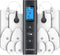 30 Modes TENS EMS Unit - Compact Muscle Stimulator for Pain Relief, Rechargeable & Portable with 30 Intensity Levels