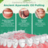 Ayurvedic Oil Pulling Rinse for Teeth and Gums - Alcohol Free Mouthwash for Fresh Breath, Mint Oral Rinse - 8 Fl Oz
