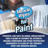 MiracleWipes for Paint Prep & Cleanup, 60 Count - Remove Tough Grime, Wet Paint, Caulking, Epoxy from Hands & Tools