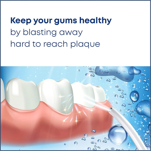 Altego Cordless Water Flosser, Professional Dental Oral Irrigator for Teeth Cleaning, Portable & Rechargeable