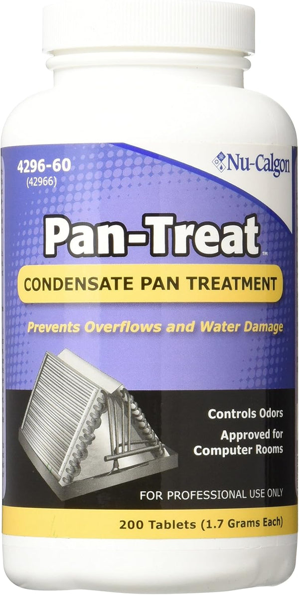 Nu-Calgon 4296-60 Pan-Treat Scum - 200 Tablets
