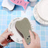 8 Pieces Kitchen Scrub Sponges, Cat Fish Cleaning Sponge, Non-Scratch Multi-Use Dishwashing Scrubber for Dishes and Pots