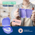 Retainer Case - Pack of 2, Odorless Mouth Guard Case, Ventilated, Durable & Hygienic for Braces, Dentures & Aligners