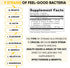 Lifted Naturals Mood Boosting Probiotic - 30 Billion CFU, Mood Support Supplement, 60 Capsules