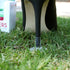 GoGoHeel STOPPERS Clear Heel Protectors for High Heels, Stop Sinking on Grass (X-Small, 1 Pair)