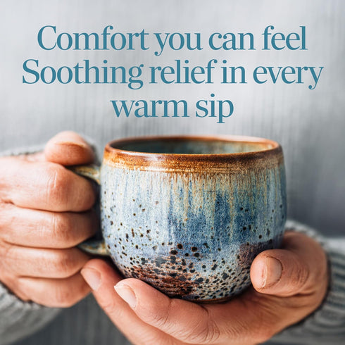 Packets, 12 Count Natures Way Umcka Cold Relief Hot Drink, Day & Night Homeopathic Cold Medicine with Clinically Proven