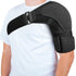 POAGL Shoulder Brace for Men - Pain Relief Torn Rotator Cuff Compression Support Sleeve for Left and Right Arm (Black,