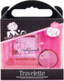 Hollywood Fashion Secrets Travelette Kit, 13 Piece Portable Set with Essential Travel Sized Beauty Items