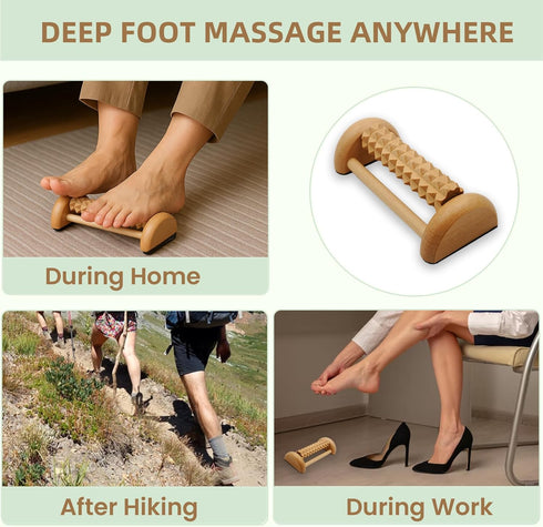 Thetsify 3Pcs Wood Therapy Massage Tools, Lymphatic Drainage & Maderoterapia Kit for Body Sculpting, Anti Cellulite