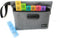 KADDY GEAR Kaddy Weekly AM/PM Secure Pill Organizer Box, (7-Day / 4-Times-A-Day) Portable Travel