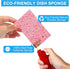 Kitchen Sponge Natural Sponges for Dishes, Compressed Wood Pulp Cleaning Sponges, 100 Pieces, Non-Scratching