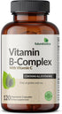 Immune 120 Futurebiotics Vitamin B Complex with Vitamin C Supports Energy Production, Nervous System & Support