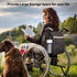 Backpack ZHCHG Wheelchair Bags, Wheelchair with Cup Holder, Wheelchair Bags to Hang on Back, Electric Wheel Chair