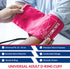 Dixie EMS Deluxe Aneroid Sphygmomanometer Blood Pressure D-ring Cuff in Pink