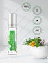 Horbaeach Peppermint Essential Oil Roll On Blend | .33 fl oz (Pack of 2) | Roller for Skin