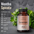 Spearmint 100 Capsules - 1000 mg - Mentha Spicata Dietary Supplement for Digestive & Respiratory Health - Vegan, Non-GMO