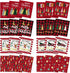 Sunnyray 24 Pcs Reusable Swedish Kitchen Dish Cloths, Absorbent Washable Cleaning Rags for Kitchen and Bathroom (Red,