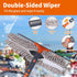 Squeegee Window Cleaner Set: 2-in-1 Multi-Surface Tool with Extendable Pole for Indoor & Outdoor Glass