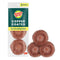 Scotch-Brite Copper Coated Scrubbers, 3 Scrub Pads for Cleaning Tough Baked-On Messes, Metal Scrubbers