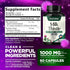 Milk Thistle 1000mg - Liver Detox Supplement with Silymarin Extract & Dandelion Root – Gentle Herbal Liver Cleanse for Men & Women - Liver Health Support - Non-GMO - 60 Veggie Capsules