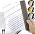 LUXSWAY Rechargeable 3X Full Page Magnifier for Reading - Illuminated Magnifying Glass with 12 Super Bright LEDs,