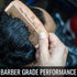Wood Hair Comb with Anti-Static & No Snag Handmade Brush for Beard & Hair in Gift Box