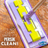 Pure-Sky Microfiber Mop Head Replacement, Deep Clean Mop Pad Refill for House Floors, No Detergents Needed