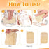 Yuomeaz 6 Sponge,2.3 4,3 Inches PCS Natural Loofah Dish * Loofah Kitchen Sponge,Eco Sponges Kitchen,Natural Sponges