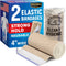 Premium Elastic Bandage Wrap, 2pk 4” Self-Closing Reusable Compression Bandage Wrap for Legs and Arms