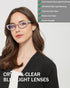 EYEURL 2.25 Blue Light Blocking Cat Eye Reading Glasses for Women, 3 Pack Lightweight Eyeglasses with Comfortable