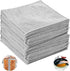 30 Pcs Non-Scratch Wire Dishcloths, 7.8 x 7.8 inch Multipurpose Bilayer Nylon Cleaning Pads for Wet and Dry Use